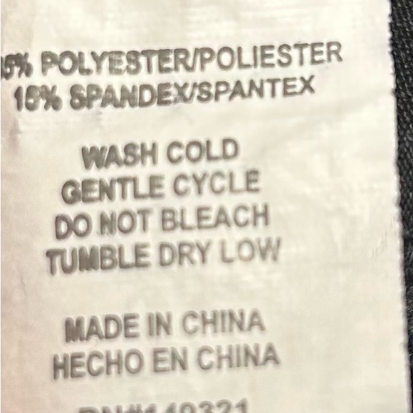 Black stretch pants 2 available - Picture 4 of 4